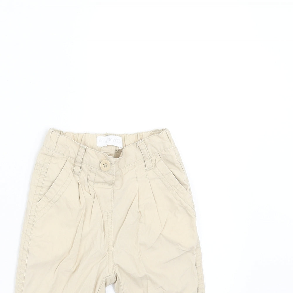 Earlydays Baby Beige    Trousers Size 6-9 Months