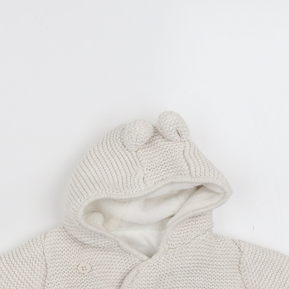 Mothercare Baby Beige   Jacket  Size Newborn
