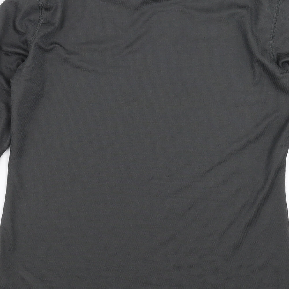 Campri Womens Grey   Basic T-Shirt Size 12  - base layer
