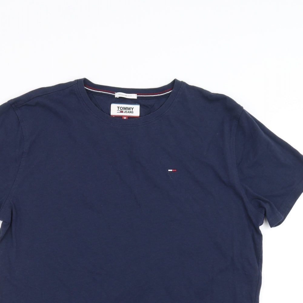 Tommy Jeans  Mens Blue    T-Shirt Size M