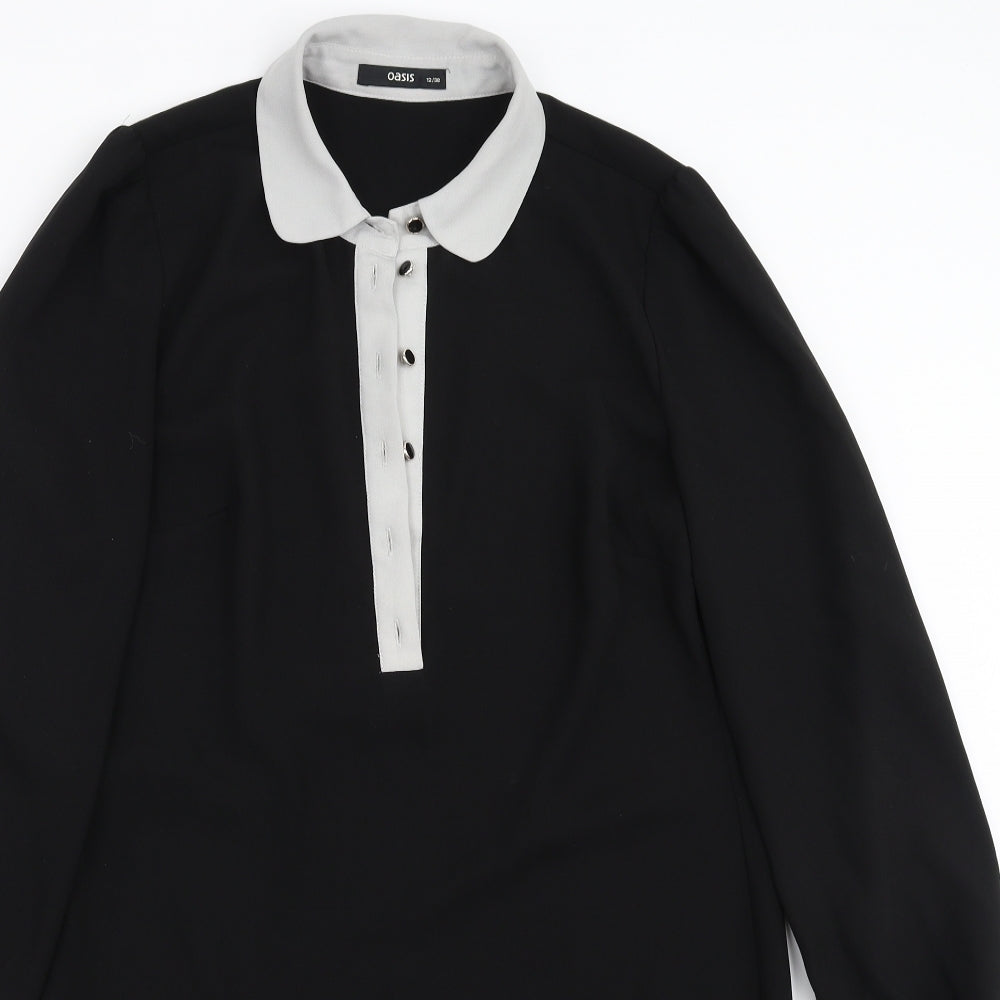 Oasis Womens Black   Shift  Size 12