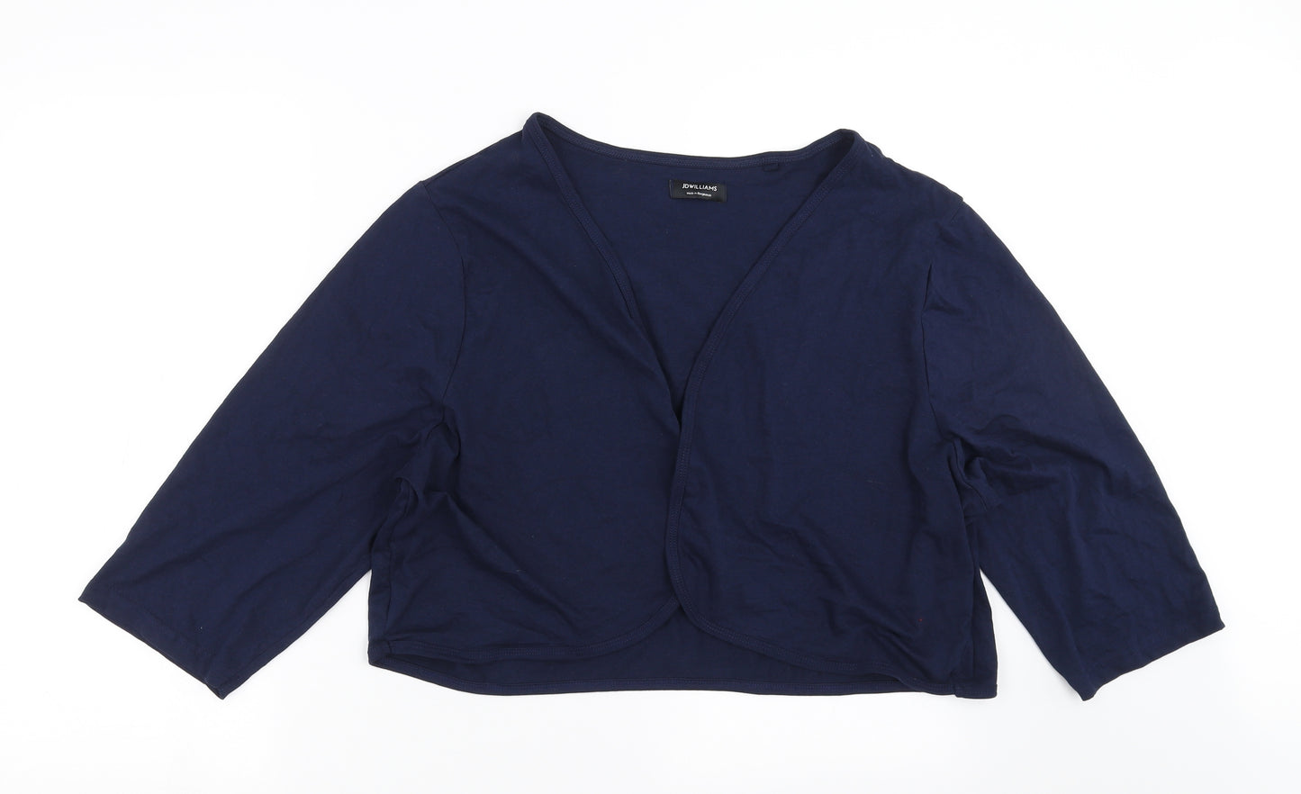 JD Williams Womens Blue   Shrug Jumper Size 26