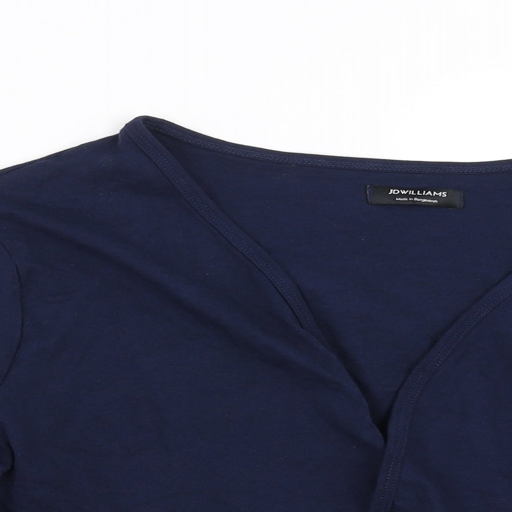 JD Williams Womens Blue   Shrug Jumper Size 26
