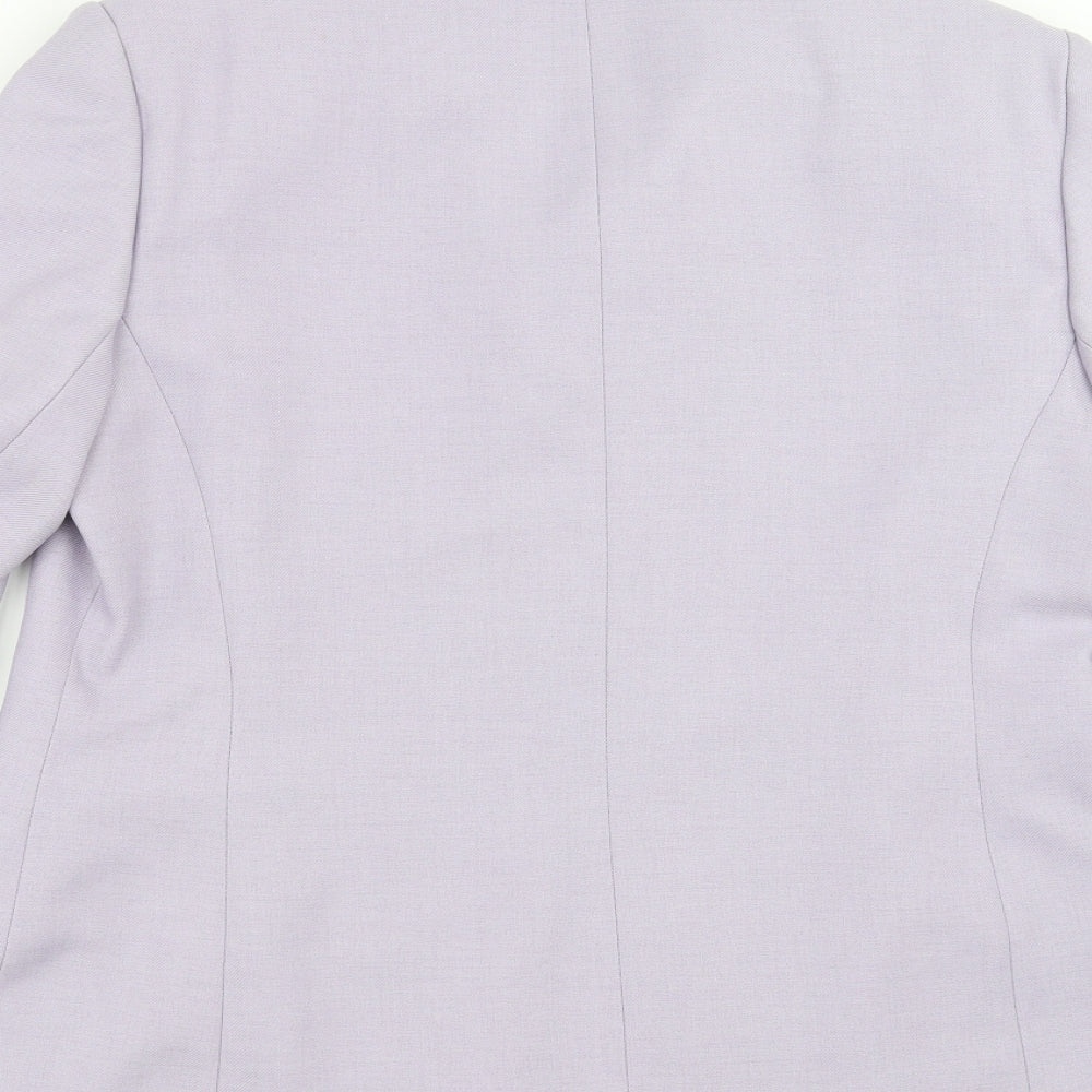 St Bernard Womens Purple   Jacket Suit Jacket Size 14
