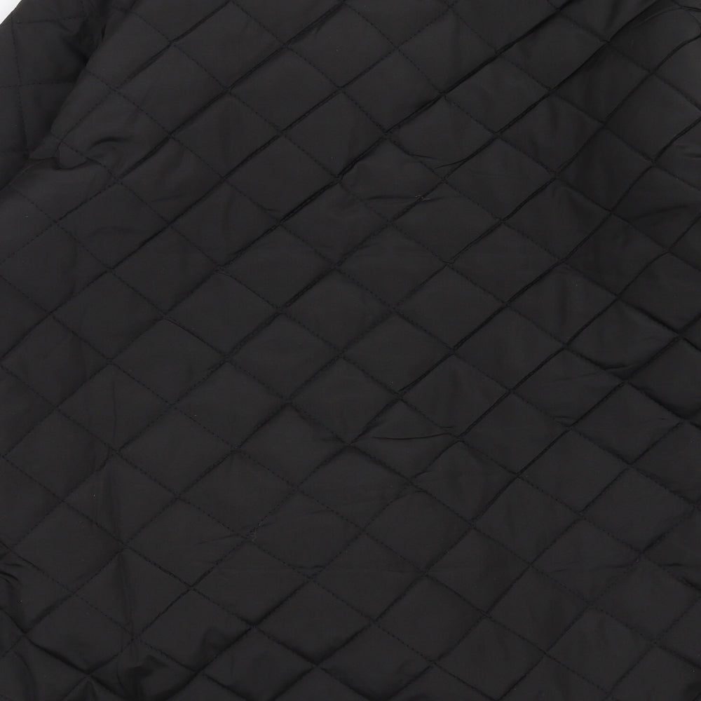 Pierre Cardin Mens Black   Quilted Jacket Size XL