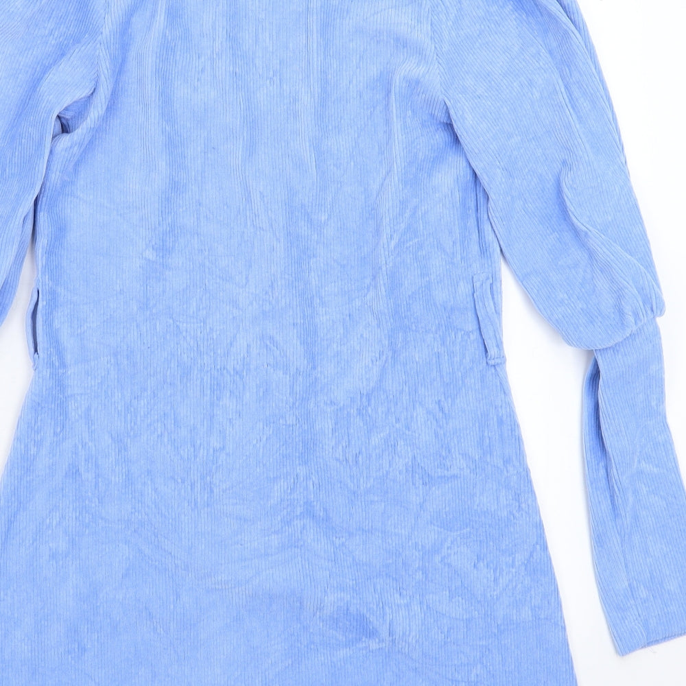 ASOS Womens Blue   Shirt Dress  Size M