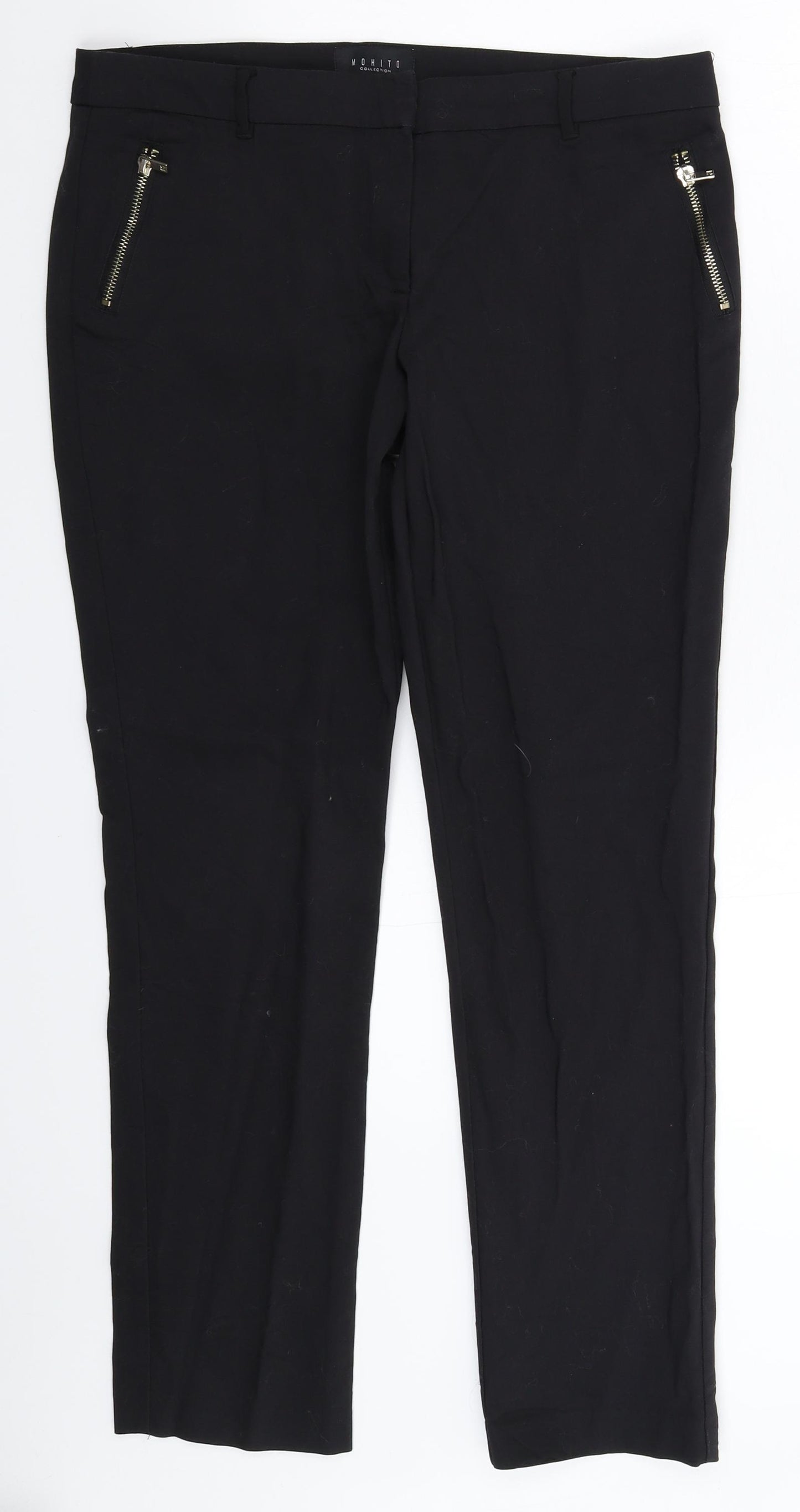 Mohito Womens Black   Dress Pants Trousers Size 34 in L29 in