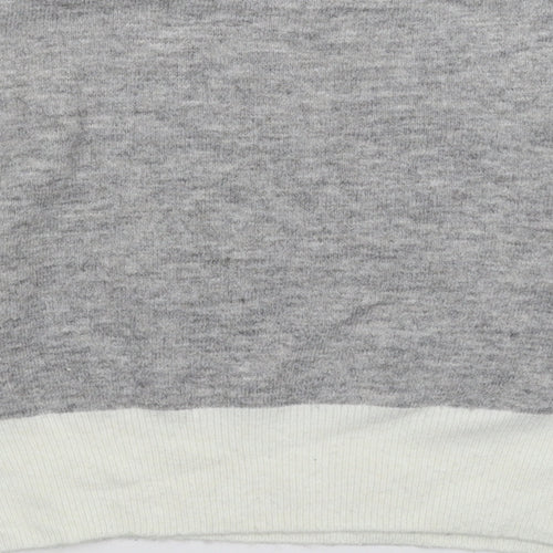 H&M Womens Grey  Knit Pullover Jumper Size XS