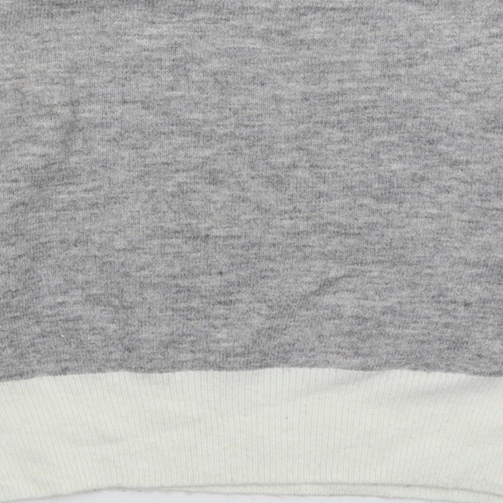 H&M Womens Grey  Knit Pullover Jumper Size XS