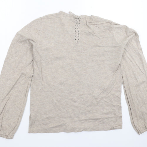 NEXT Womens Grey  Knit Pullover Jumper Size 12