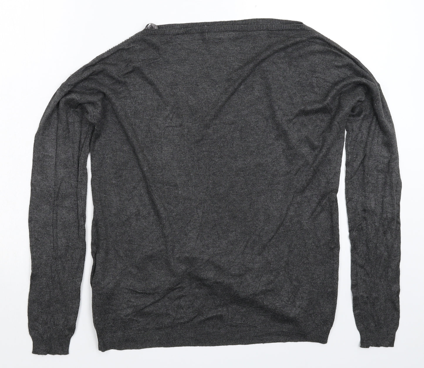 Atmosphere Womens Grey  Knit Pullover Jumper Size 8