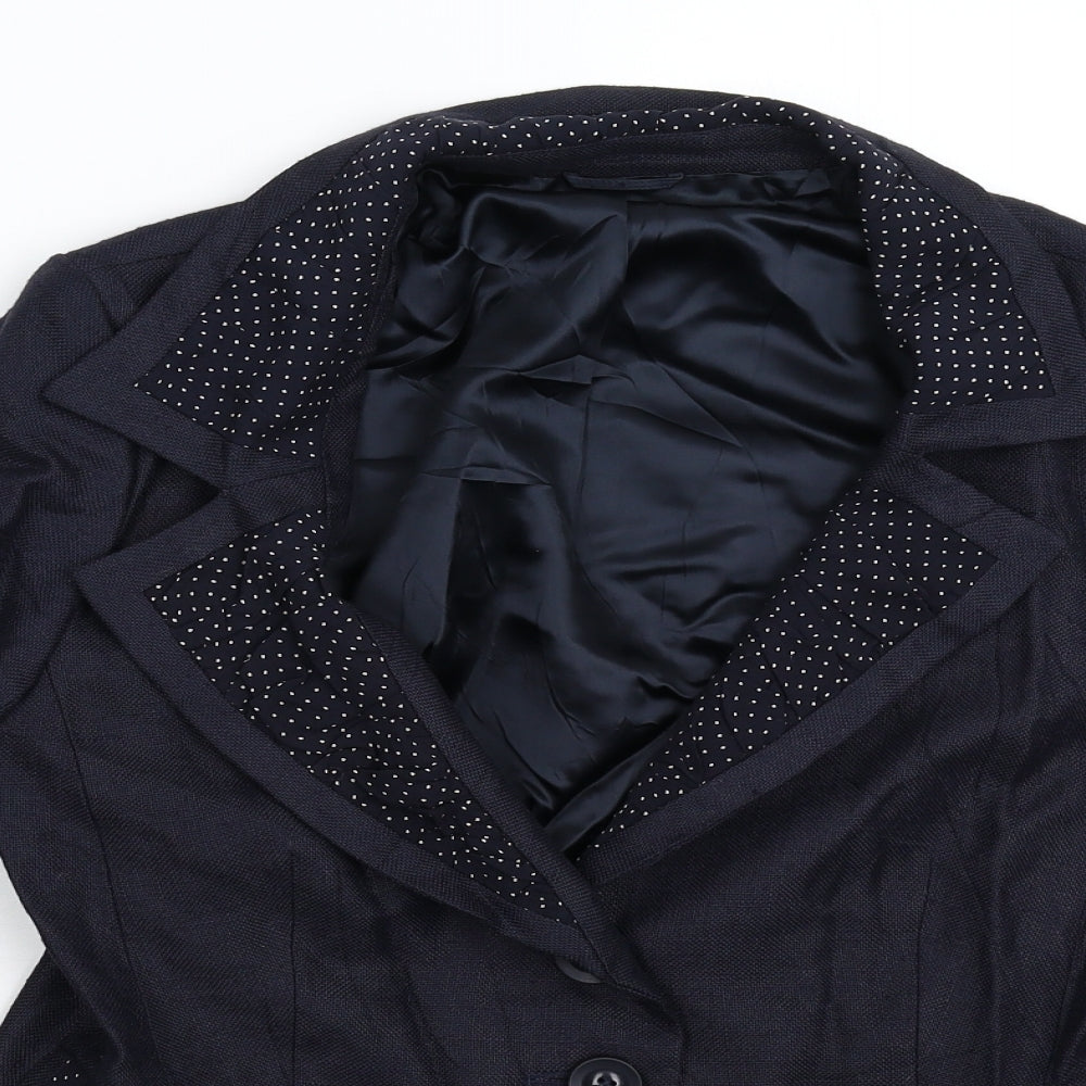 Hobbs Womens Blue   Jacket Blazer Size 14