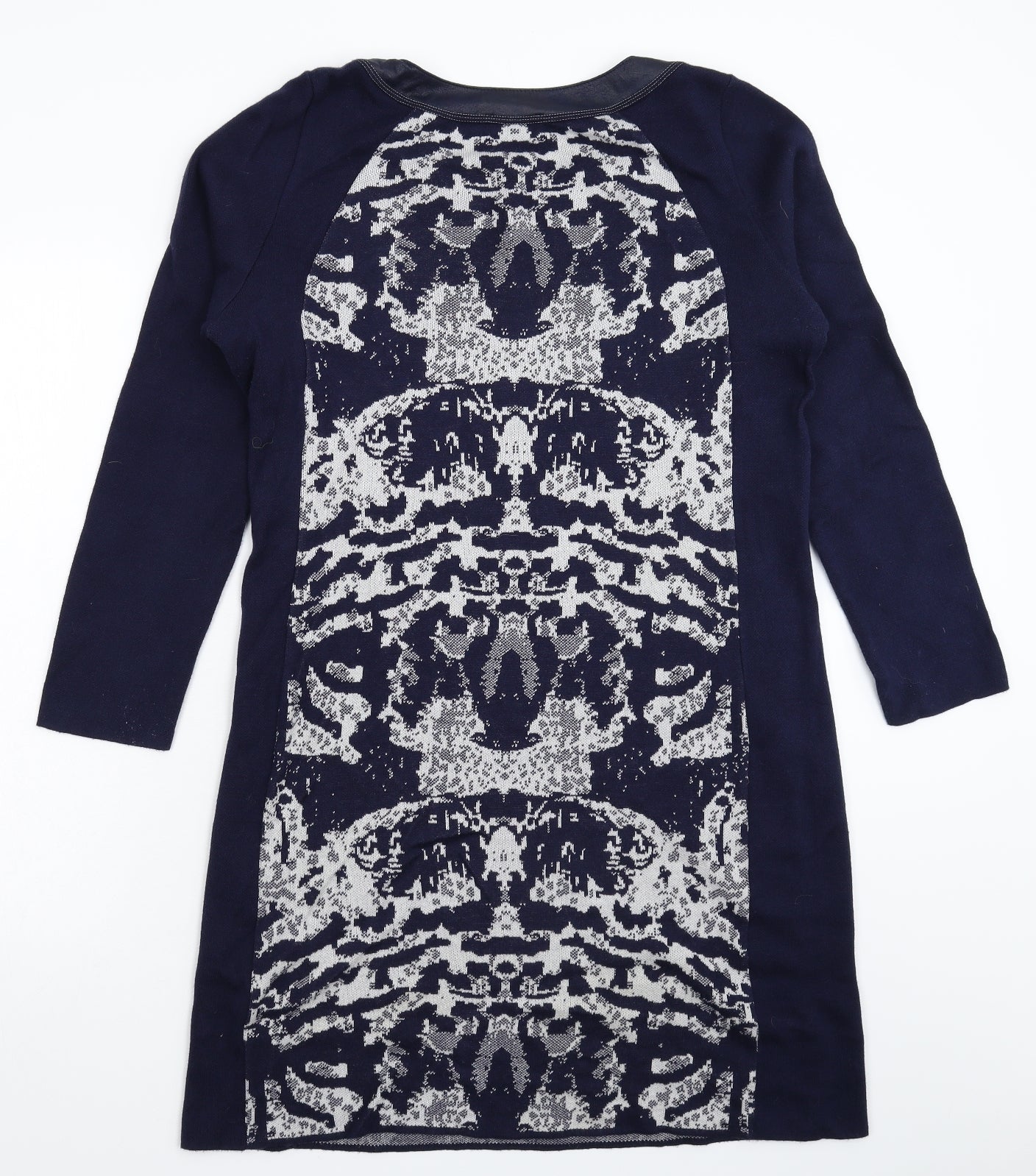 Faber Womens Blue  Knit Jumper Dress  Size 20