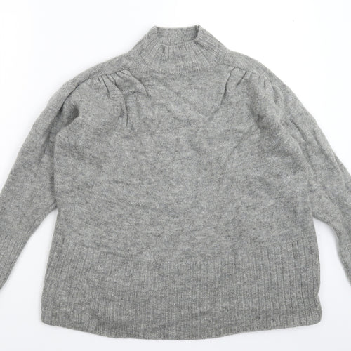 George Womens Grey  Knit Pullover Jumper Size M