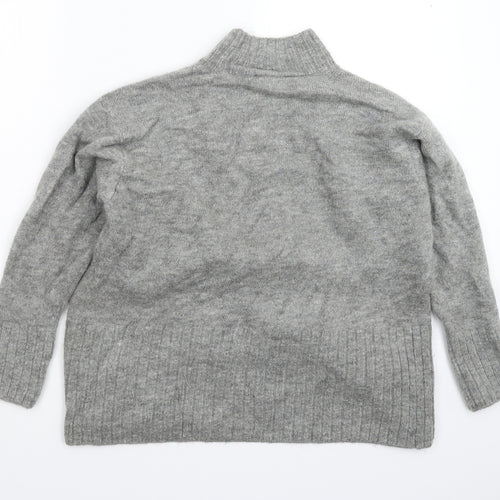 George Womens Grey  Knit Pullover Jumper Size M