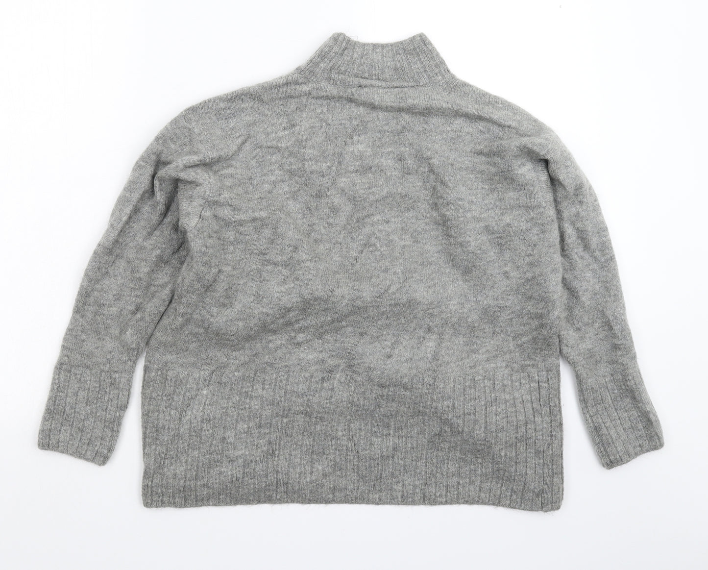 George Womens Grey  Knit Pullover Jumper Size M