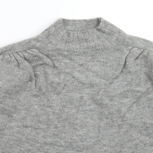 George Womens Grey  Knit Pullover Jumper Size M