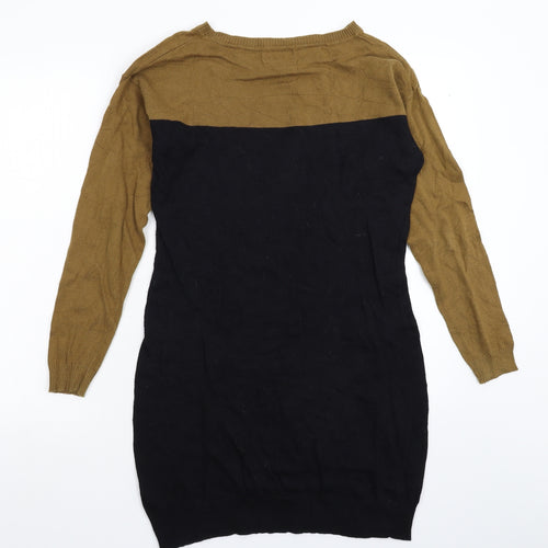 NEXT Womens Multicoloured  Knit Jumper Dress  Size 10