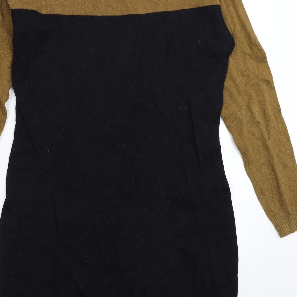 NEXT Womens Multicoloured  Knit Jumper Dress  Size 10