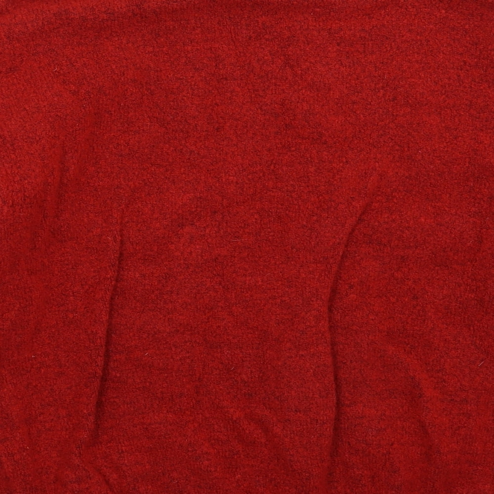 Primark Womens Red  Knit Pullover Jumper Size 12
