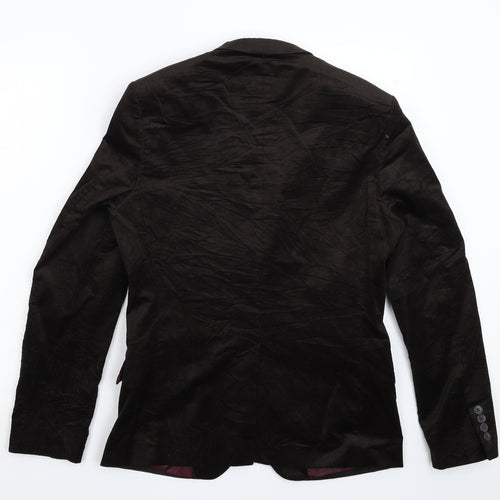 H&M Mens Black   Jacket Blazer Size 38