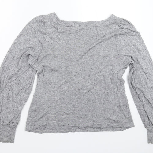 Marks and Spencer Womens Grey  Knit Pullover Jumper Size 14