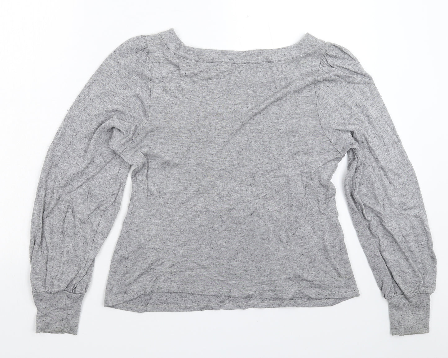 Marks and Spencer Womens Grey  Knit Pullover Jumper Size 14