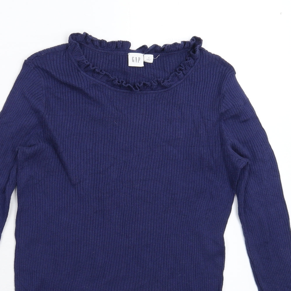 Gap Womens Blue  Knit Pullover Jumper Size M