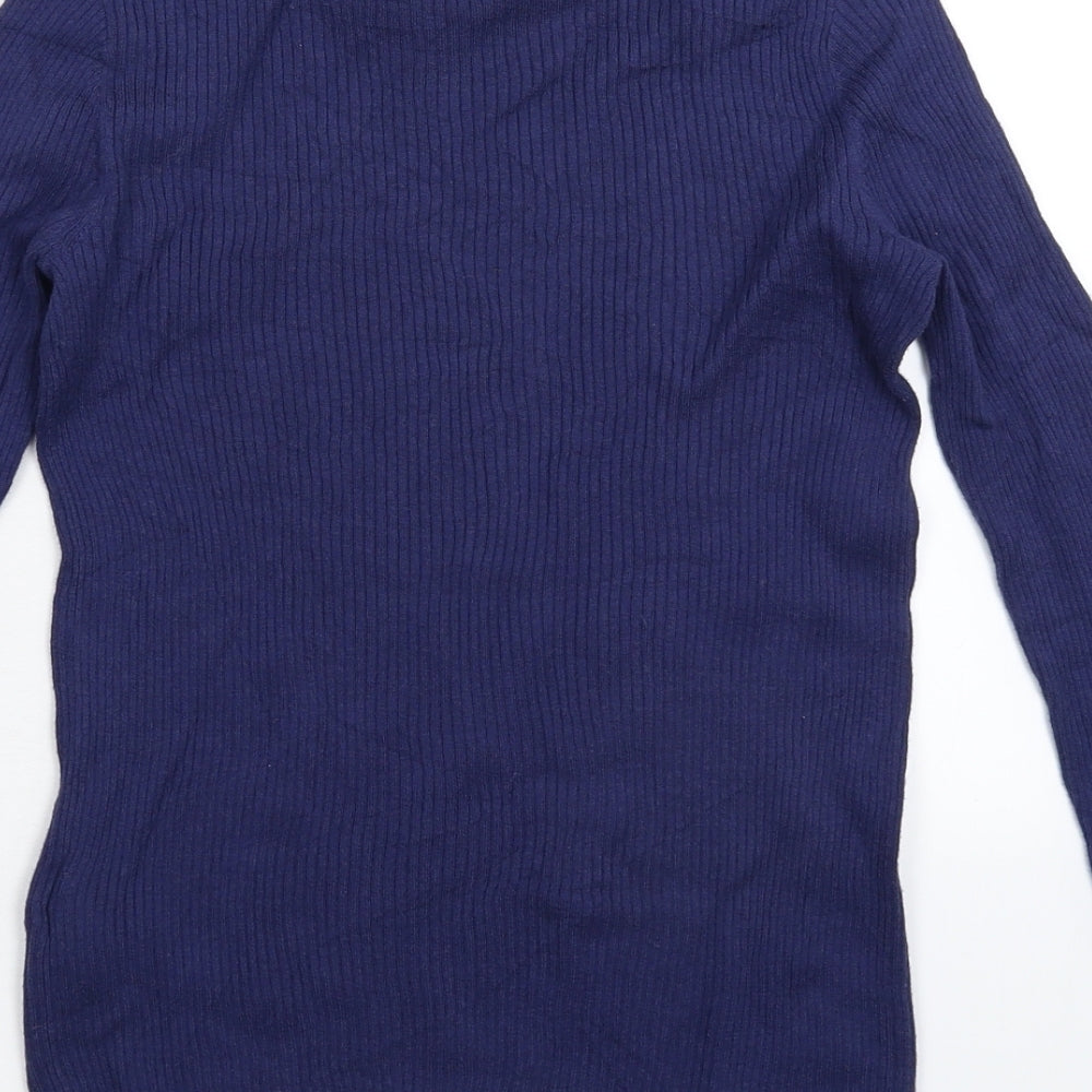 Gap Womens Blue  Knit Pullover Jumper Size M