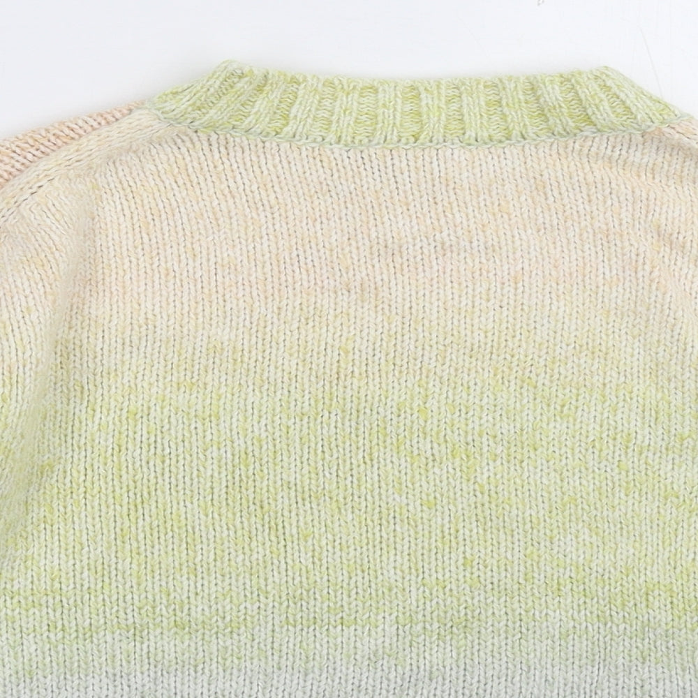 NEXT Womens Multicoloured  Knit Pullover Jumper Size 10