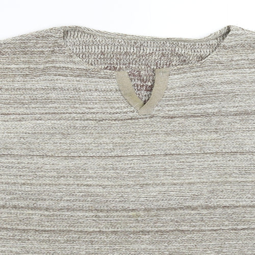 Preworn Mens Grey  Knit Pullover Jumper Size M