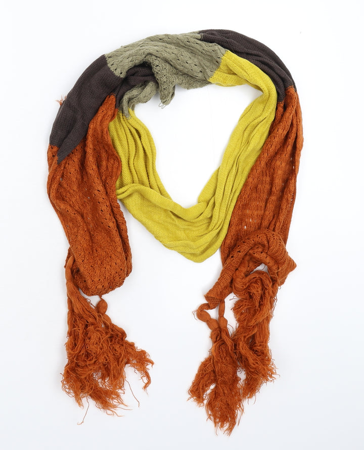 Preworn Womens Multicoloured  Knit  Scarf