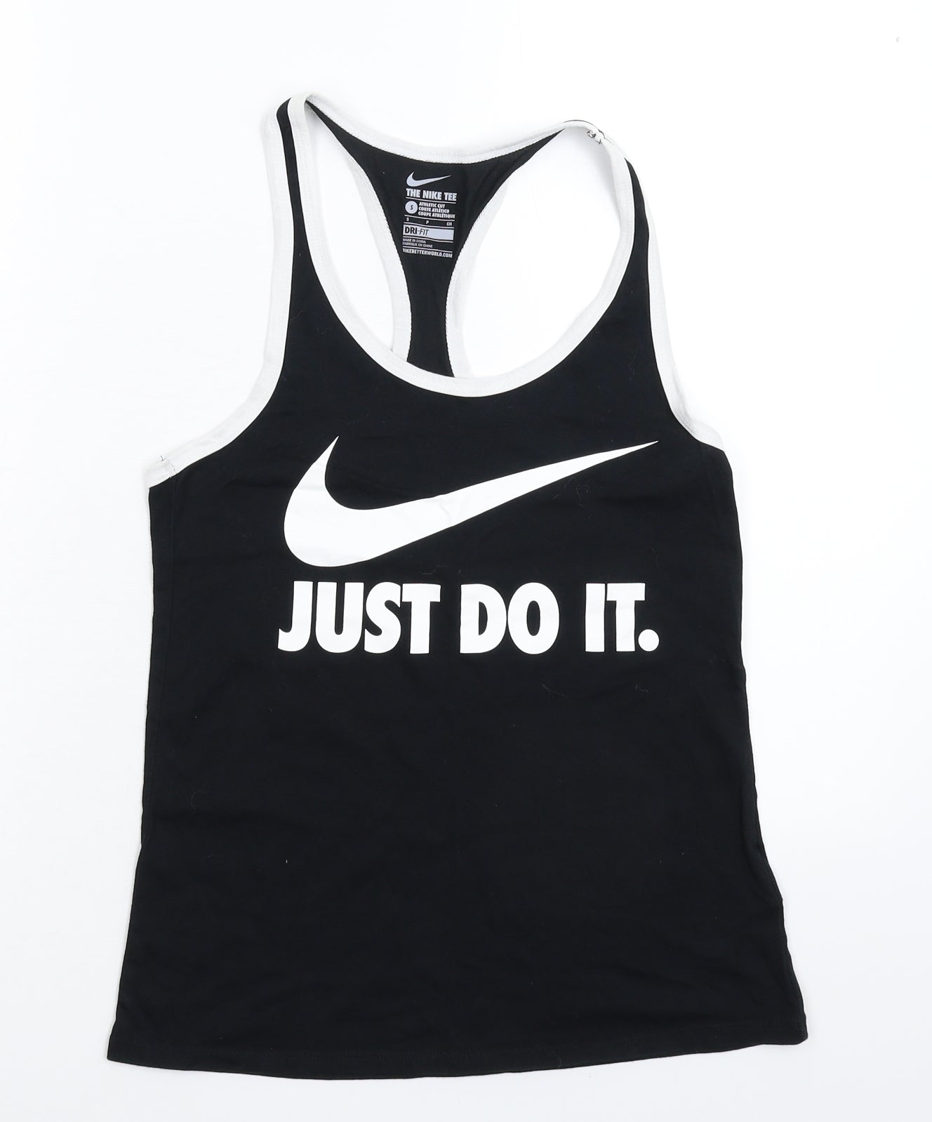 Nike Womens Black   Basic Tank Size S