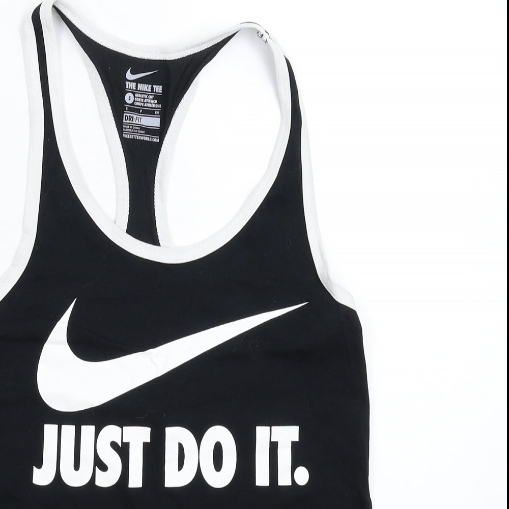 Nike Womens Black   Basic Tank Size S