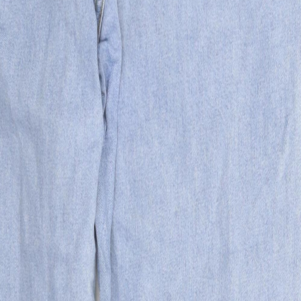 Denim & Co. Womens Blue  Denim Skinny Jeans Size 10 L29 in