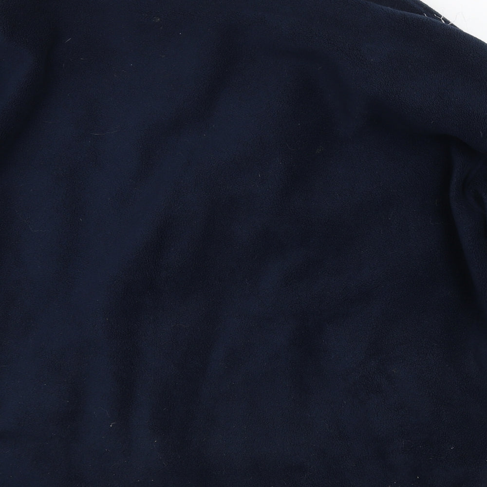 Outdoor Scene Mens Blue  Fleece Pullover Jumper Size 2XL