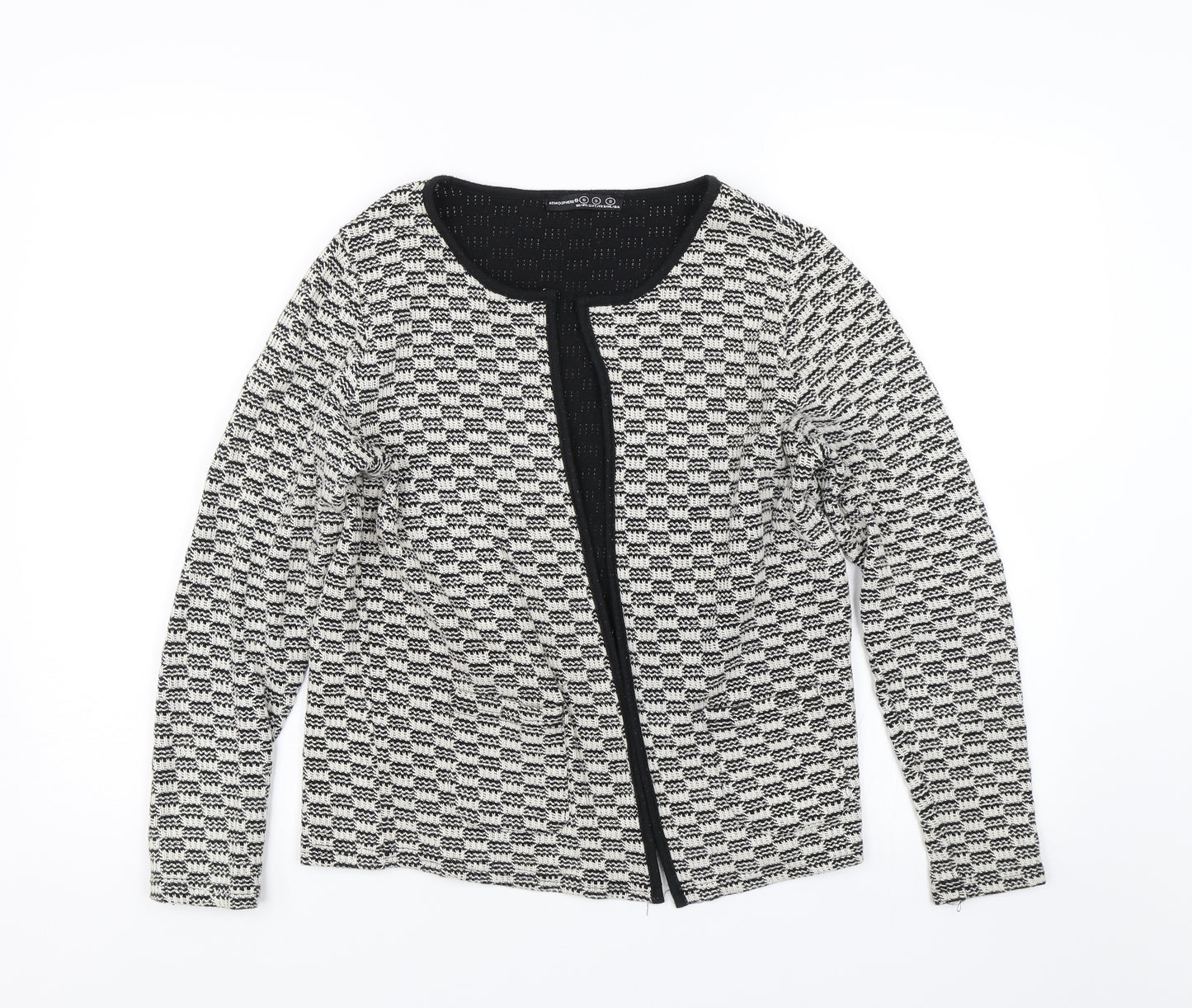 Primark Womens Beige Striped  Cardigan Jumper Size S
