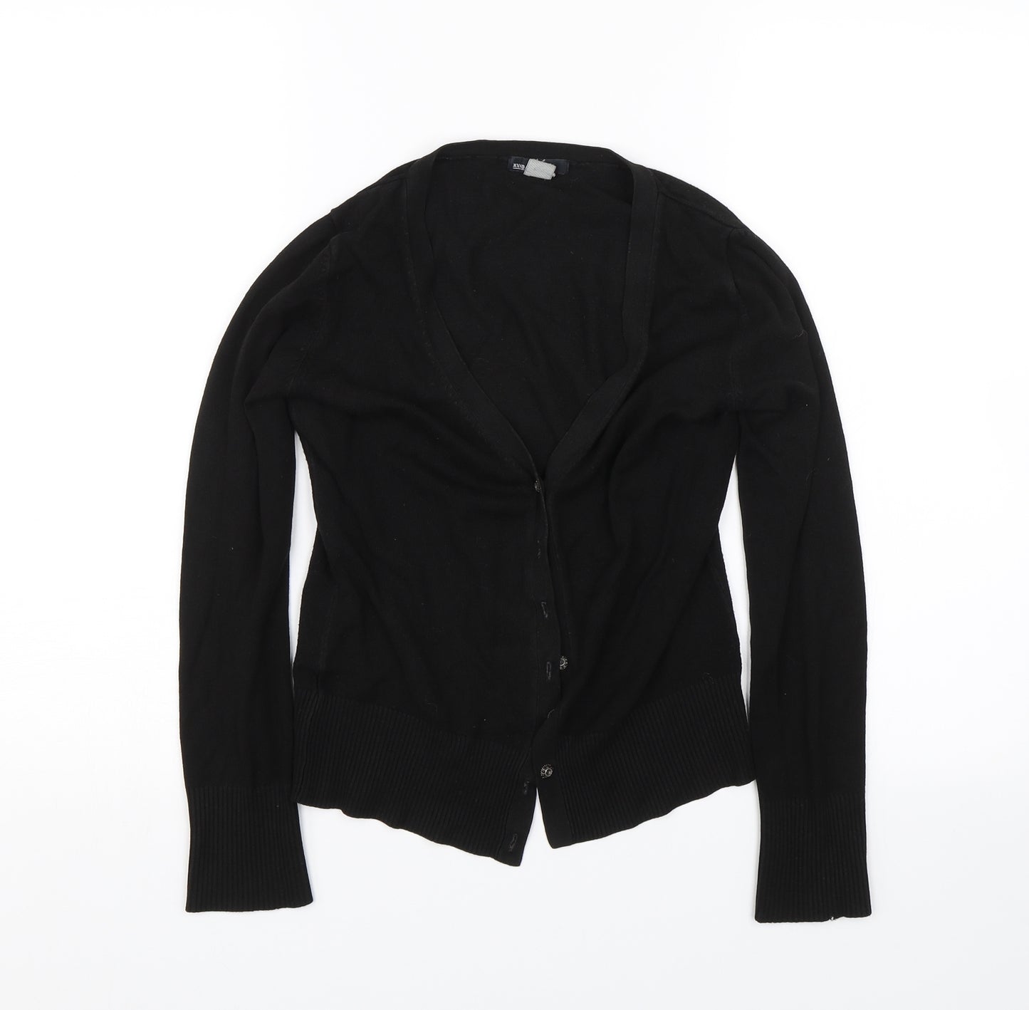 MNG Basics Womens Black   Cardigan Jumper Size S