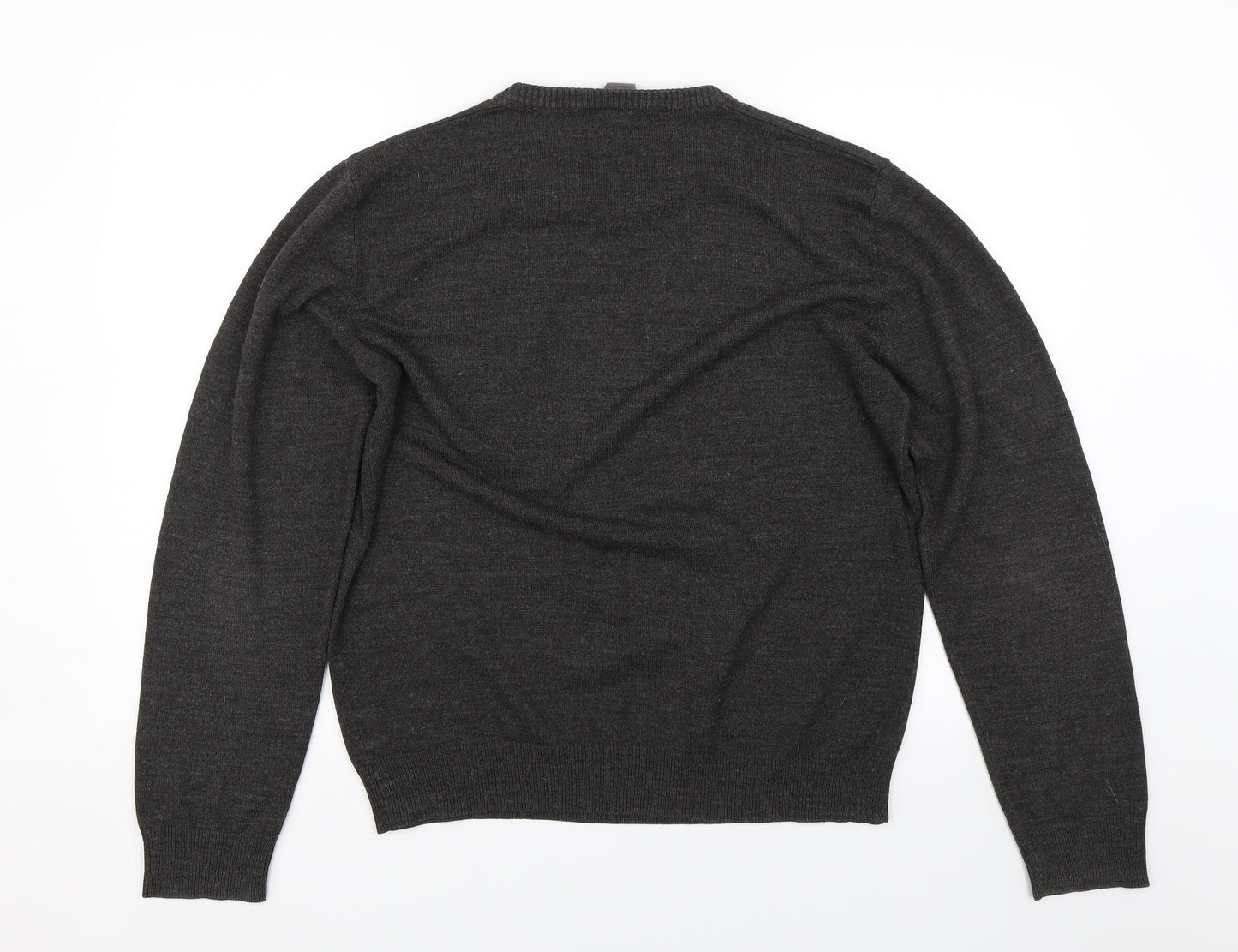 River Island Mens Grey   Pullover Jumper Size L