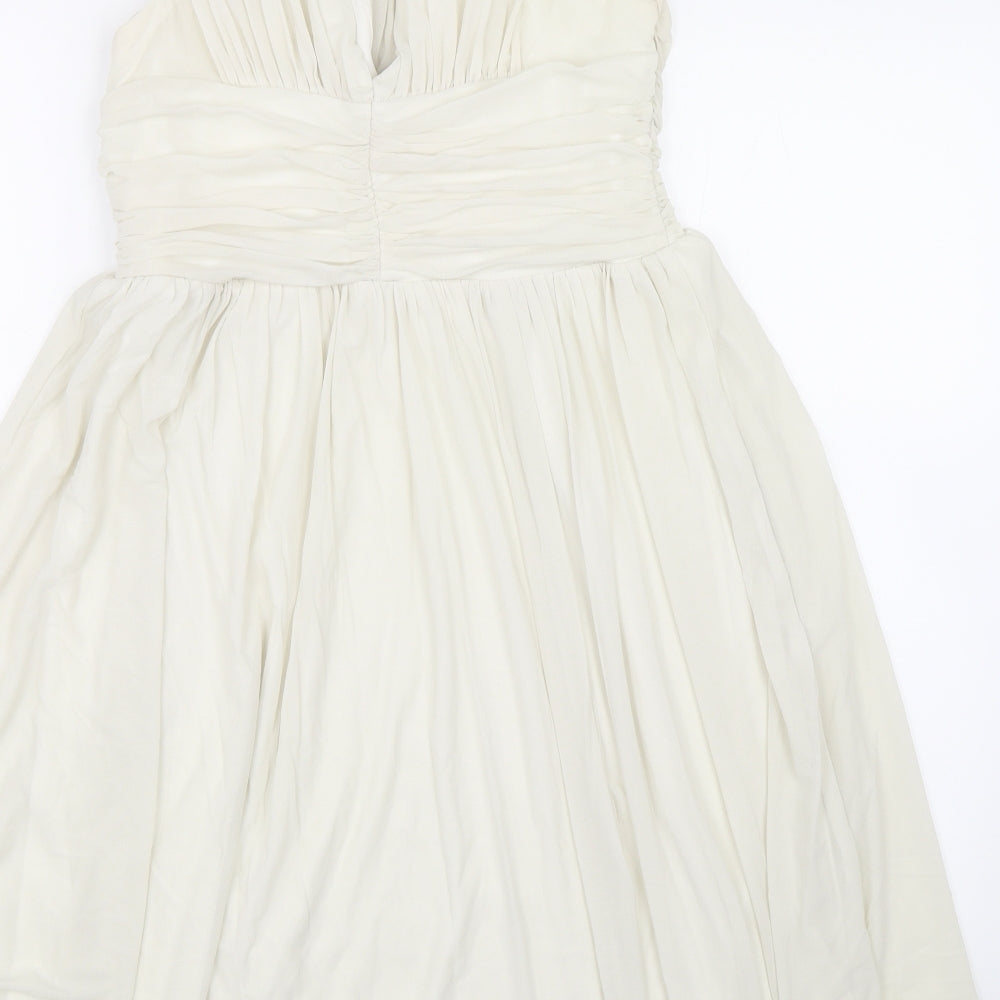 ASOS Womens White   Tank Dress  Size 8