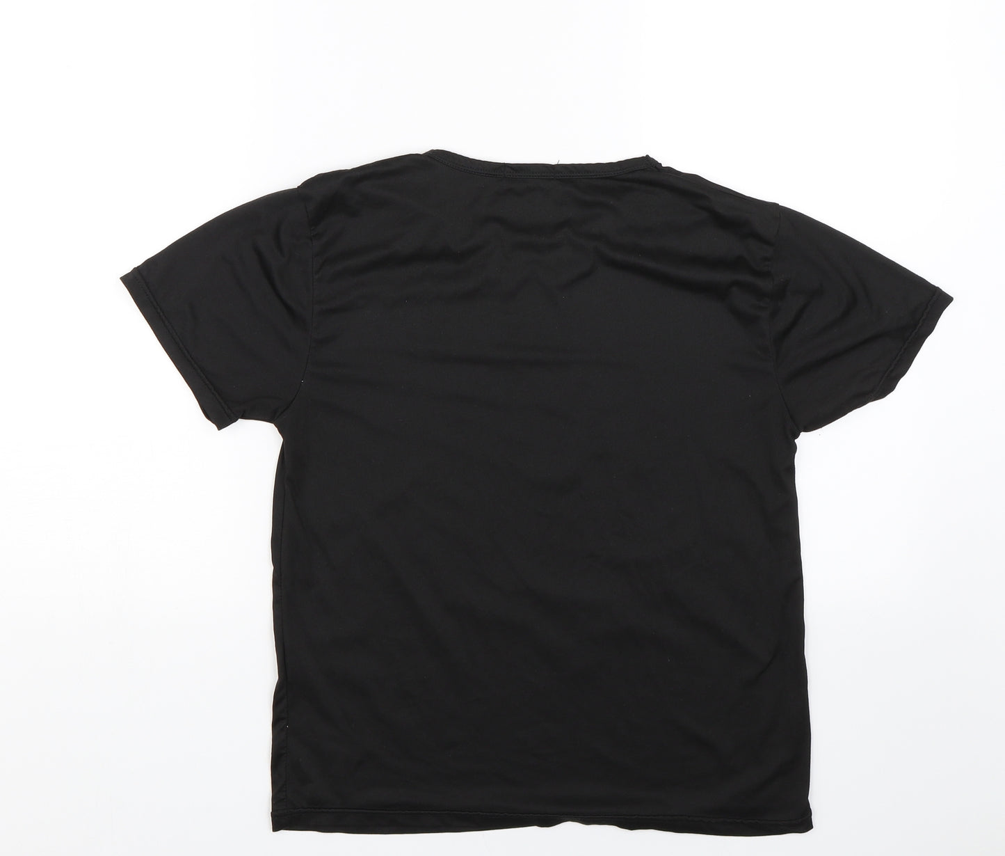 Zslibo Womens Black   Basic T-Shirt Size S  - Super