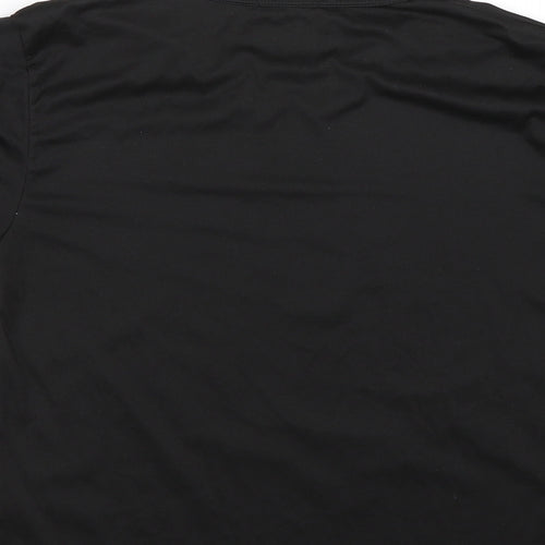 Zslibo Womens Black   Basic T-Shirt Size S  - Super