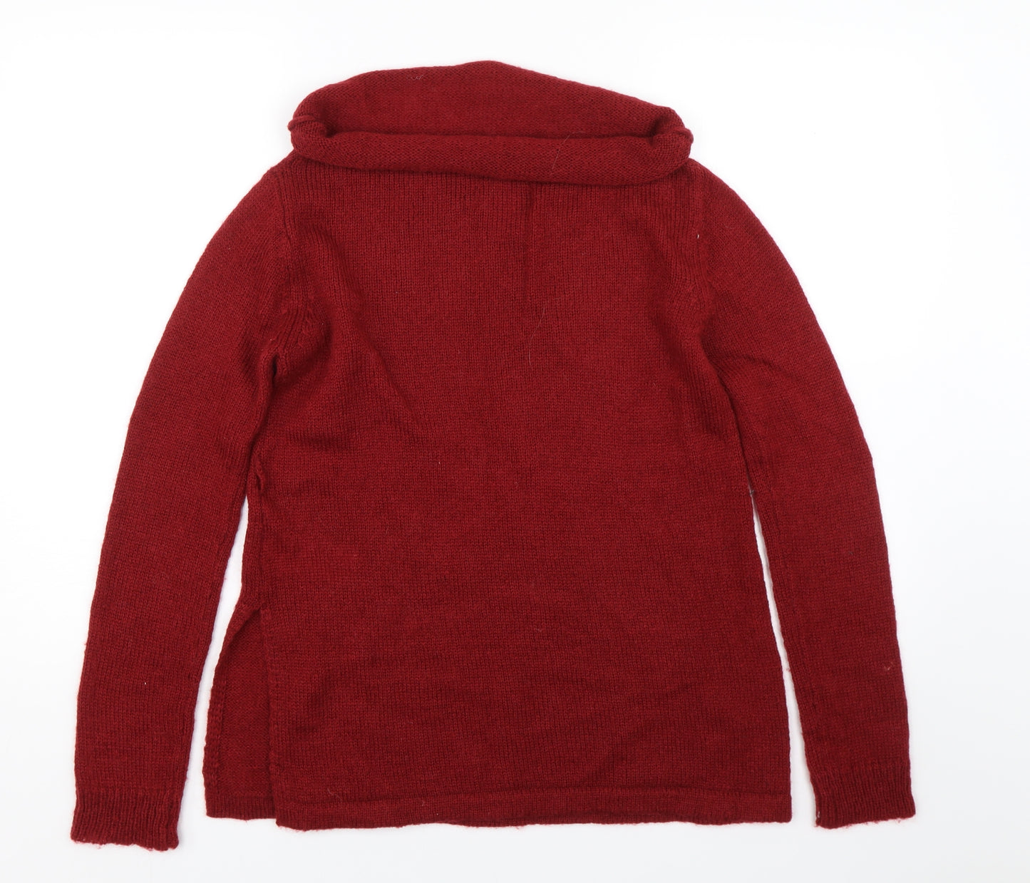 Calvin Klein Womens Red  Knit Pullover Jumper Size S