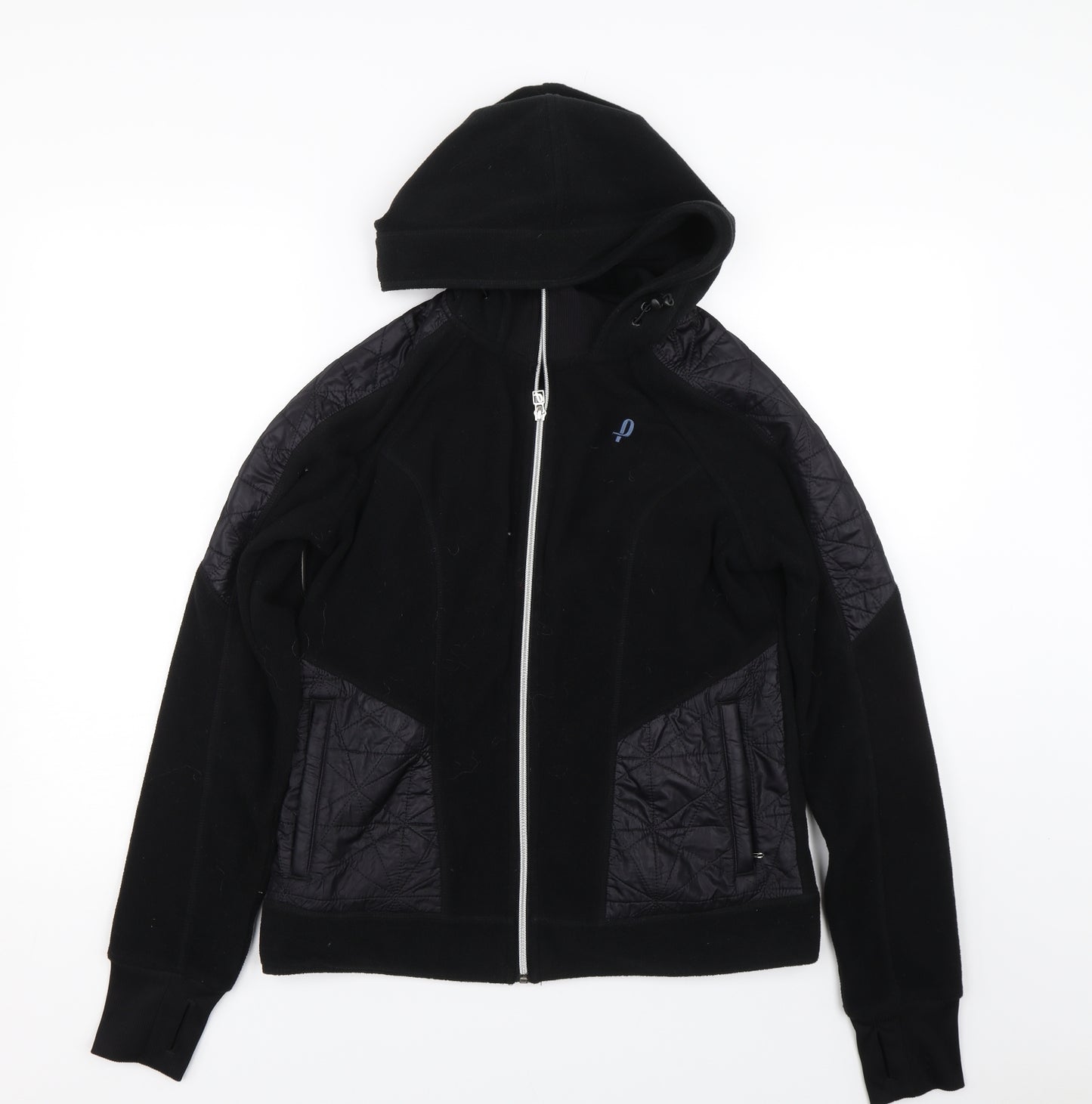Penn Womens Black   Full Zip Hoodie Size S