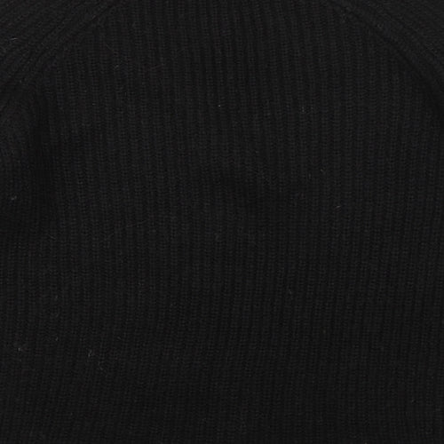 H&M Womens Black  Knit Pullover Jumper Size S