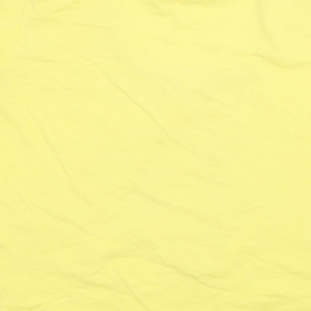 Papaya  Womens Yellow   Basic T-Shirt Size 20