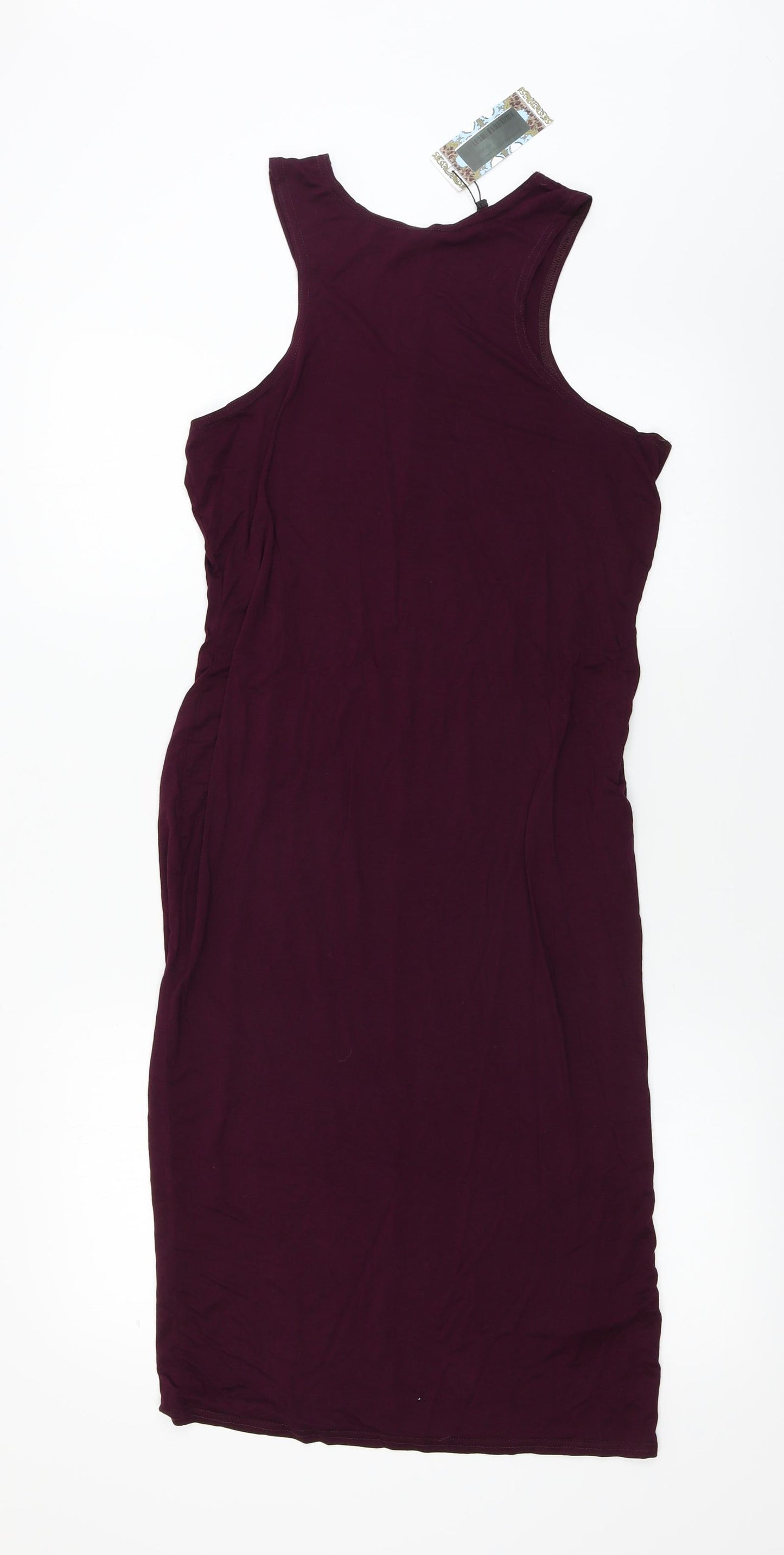 Boohoo  Womens Purple   Bodycon  Size 16