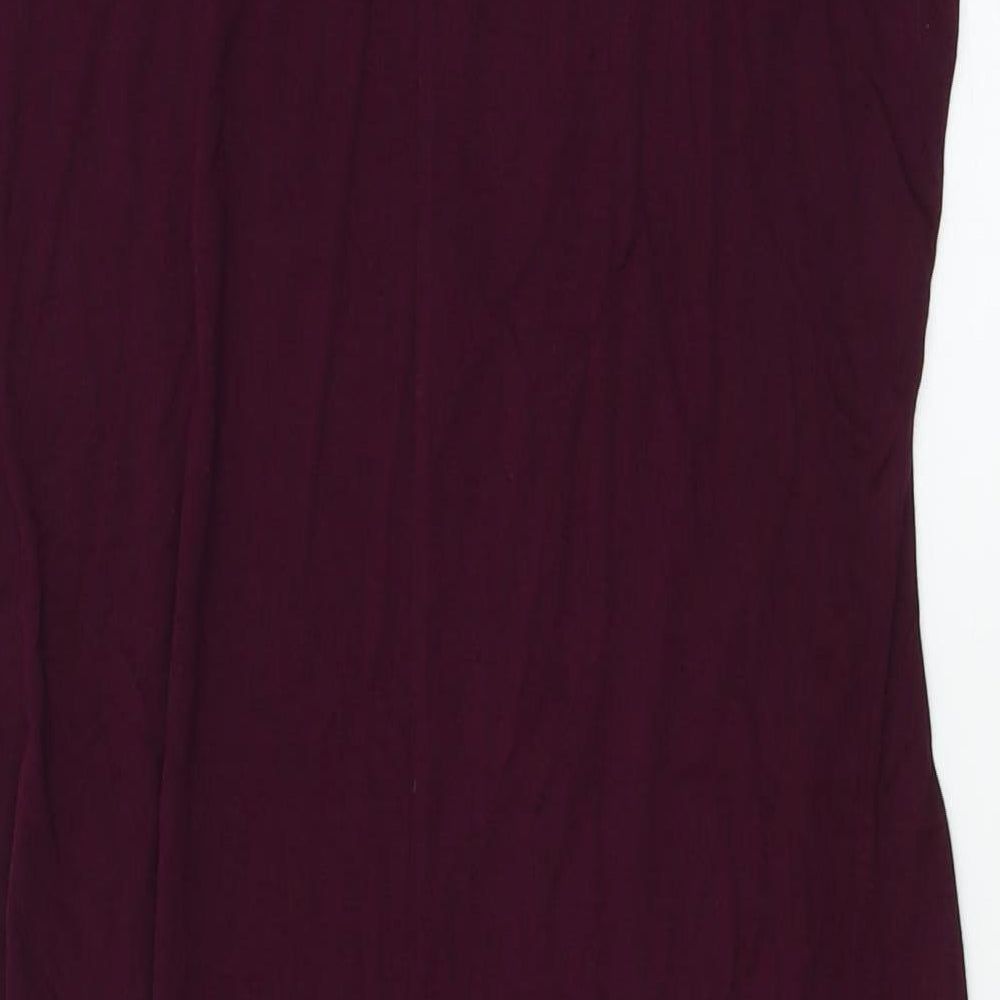 Boohoo  Womens Purple   Bodycon  Size 16