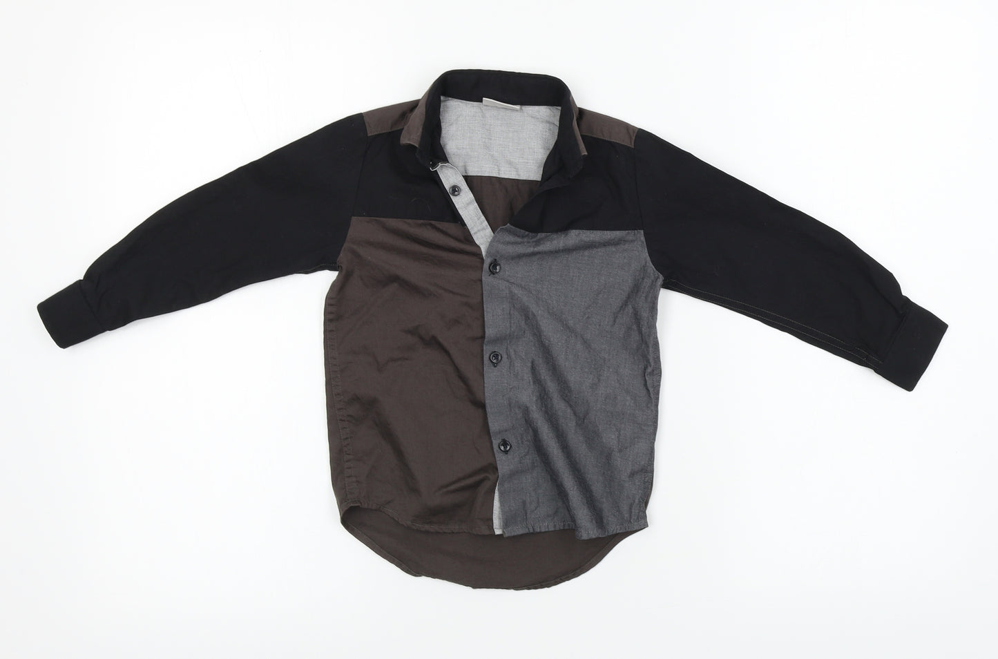 NEXT  Boys Brown   Basic Button-Up Size 4 Years