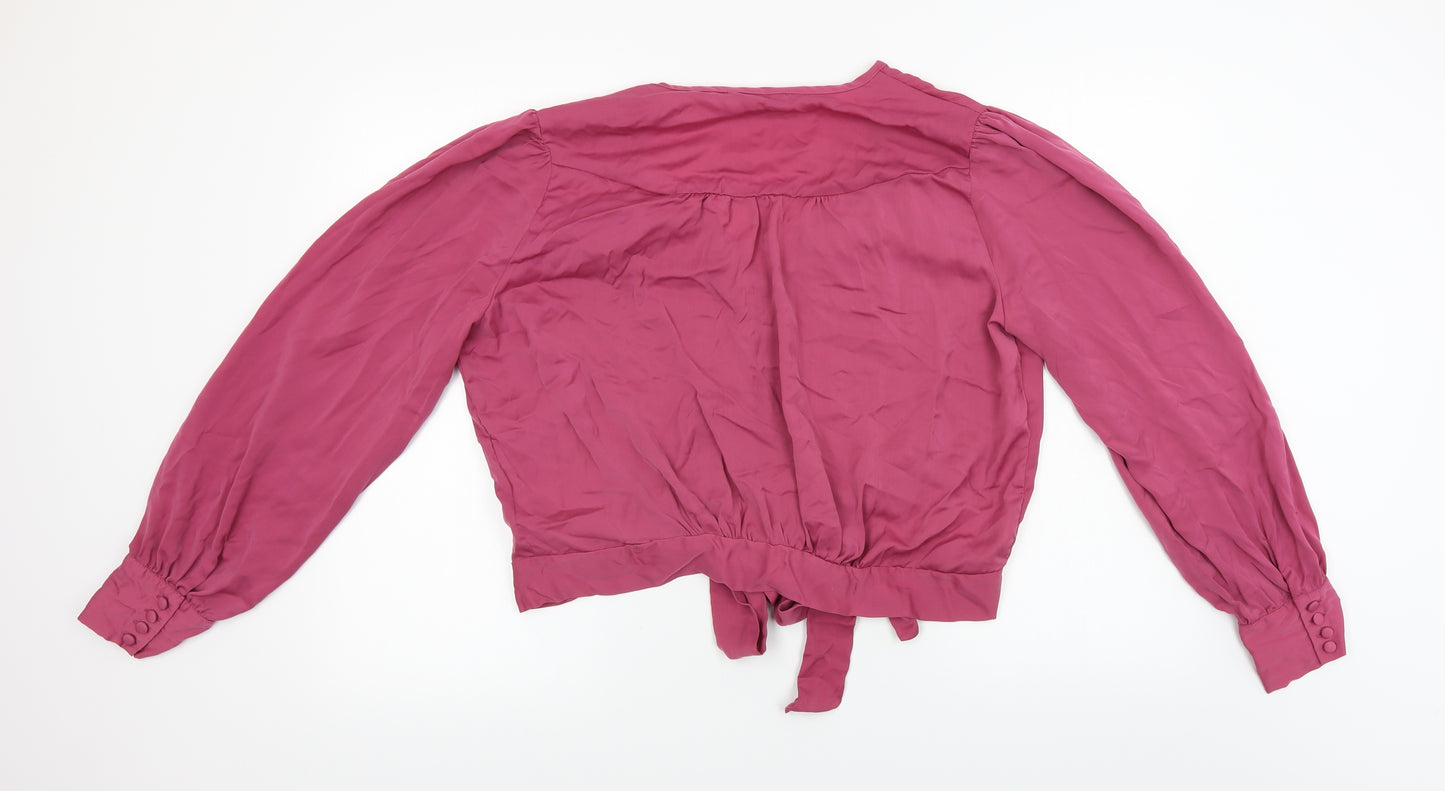 New Look  Womens Pink   Basic Blouse Size 14